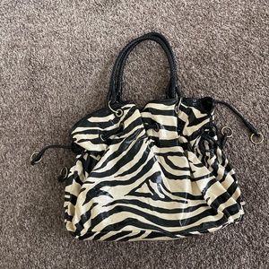 Zebra Striped Purse